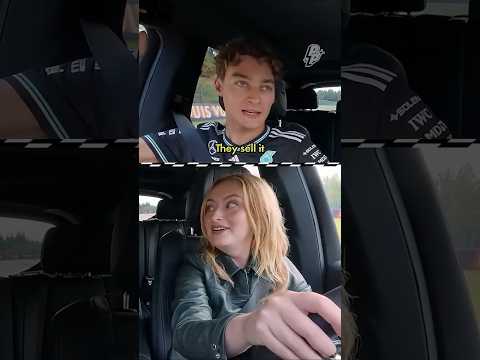 Do I look sweaty?! | George Russell Passenger Princess