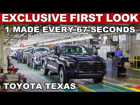 INSIDE Toyota Texas Plant: Raw Metal to Road-Ready in 2 Days, 1 Every 67sec | Capturing Car Culture
