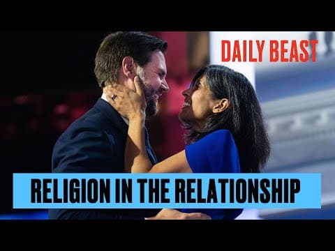 Does JD Vance Actually Want Usha To Convert? | The Daily Beast Podcast Clip