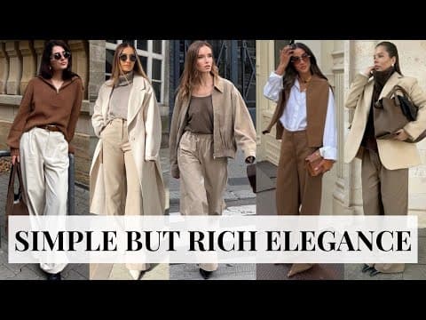 The 7 Most Stylish Fall Outfits of 2025 / Effortless Elegance for Women Over 60