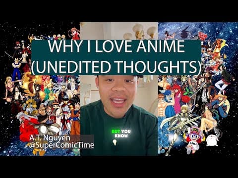 Comic books and anime are the 2 big loves in my life - #anime #comics