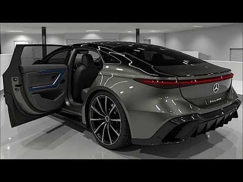 2026 Mercedes-Benz E-Class - The Future of Intelligent Luxury Sedans!