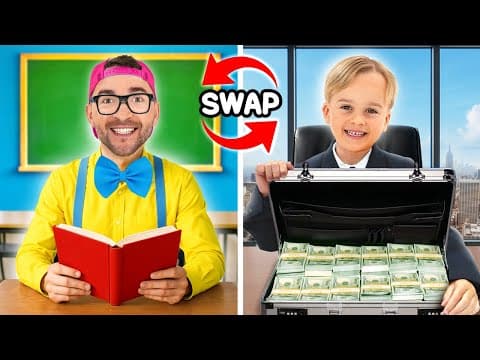 Kid pretends to be a parent for Uncle