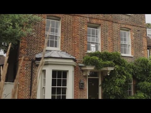 Touring an Elegant Queen Anne House Overlooking the Thames in London