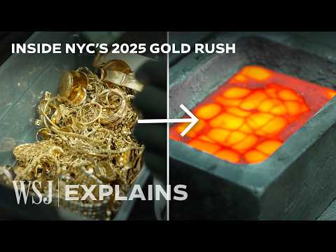 Inside NYC’s Diamond District: The Process of Flipping Gold Scraps | WSJ