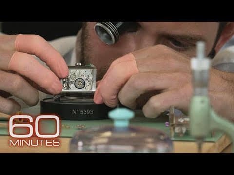 Why Swiss watches made by Richard Mille, Patek Philippe are so expensive | 60 Minutes