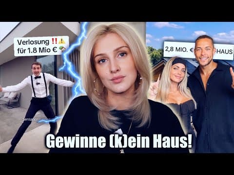 Die Traumhaus-Masche & warum Influencer plötzlich Häuser „verlosen“