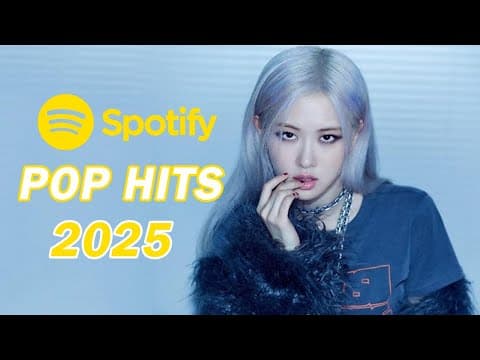 Spotify Pop Hits 2025 🖤 Lady Gaga, Bruno Mars, Ed Sheeran, Billie Eilish, Miley Cyrus, Tate McRae