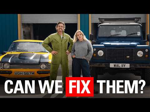 Richard Hammond & Izzy Attempt To Fix The Abandoned Hammond Family Car