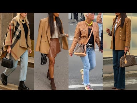 CHICEST ITALY FALL STYLE 🇮🇹 NEW LUXURY TRENDS OCTOBER 2025 | AUTUMN OUTFITS BY MILAN STREET FASHION
