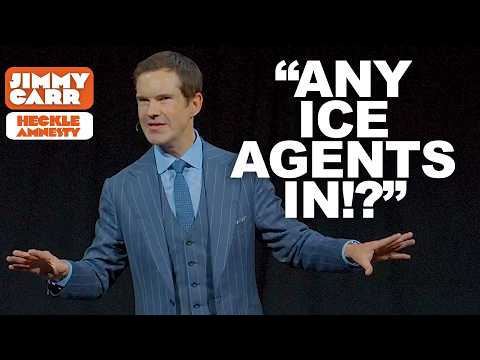 "Any ICE Agents In!?" - Jimmy Might Have Found a Sleeper Agent?! | Jimmy Carr Crowd Work