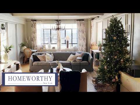 NYC APARTMENT TOUR | A Classic Upper West Side Home Decorated for Christmas