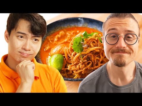 Can Joshua Weissman Make Curry Noodles? (Khao Soi)