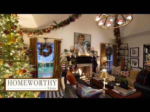 TEXAS CHRISTMAS HOUSE | A Festive & Stylish 1930s Bungalow in Dallas