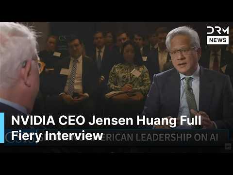 FULL INTERVIEW: NVIDIA CEO Jensen Huang on China, AI & U.S. Competitiveness at CSIS | AI1G