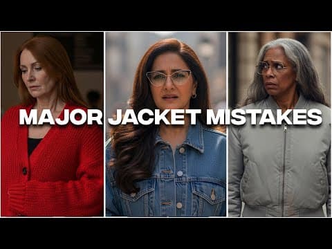 Stop Wearing These 7 Jackets After 50 | Outdated Styles That Ruin Your Look