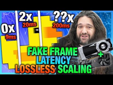 Dual-GPU Fake Frame Latency Benchmarks: $7 Lossless Scaling Frame Generation Test