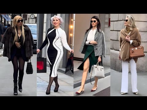 Milan Street Style 🌸🌼🌺 Italian Spring 2025 Outfits