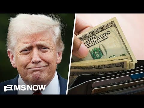 'Very out of touch': Trump focusing on ballroom while dismissing economic concerns