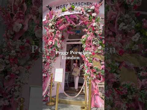 Cute cafe in London UK🌸 #floral #hiddengems #london #fashion #travel #travelvlog #pretty #trending