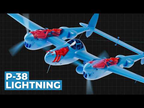 The Insane Engineering of the P-38 Lightning