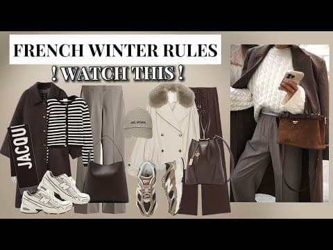 7 French Cold-Weather Style Rules Every Woman Needs to Know