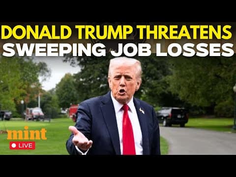 Trump Live | Donald Trump Blames Democrats, Threatens To Lay Off Workers As Shutdown Looms