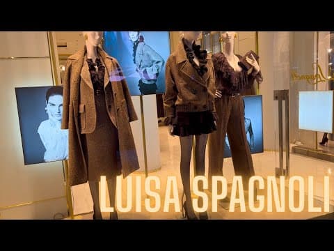 Luxury Shopping & Window Displays in Milan 🇮🇹 | A Walk Through the World's Fashion Capital