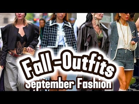 Gorgeous Outfits in September Trends to wear Inside Milan Fashion Week 2025: Street Style and Trend