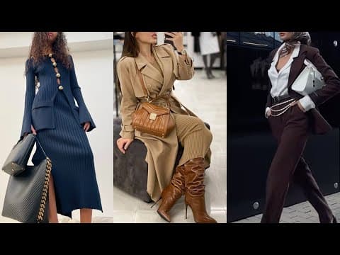 ТРЕНДЫ И ТЕНДЕНЦИИ ОСЕННЕ-ЗИМНЕГО СЕЗОНА 💕КАК ОДЕТЬСЯ ПРОСТО НО СТИЛЬНО