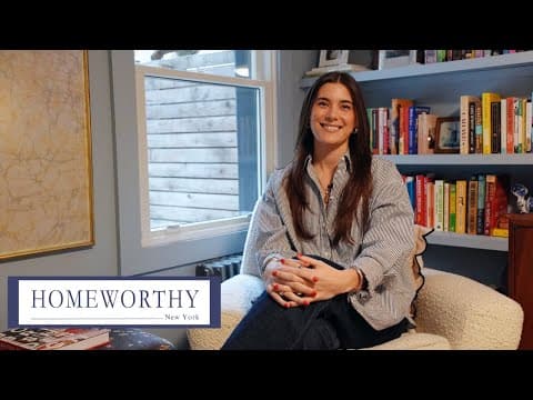 NEW YORK HOUSE TOUR | Inside a Stylish 600 Sq Ft Brooklyn Townhouse Apartment