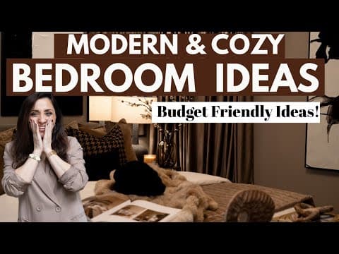 OMG! Create a Cozy Bedroom with these EASY & BUDGET FRIENDLY TIPS!!
