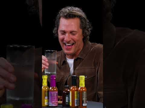 "You sneaky son of a gun!" 🤣 Matthew McConaughey on the intricacies of hot sauce hygiene