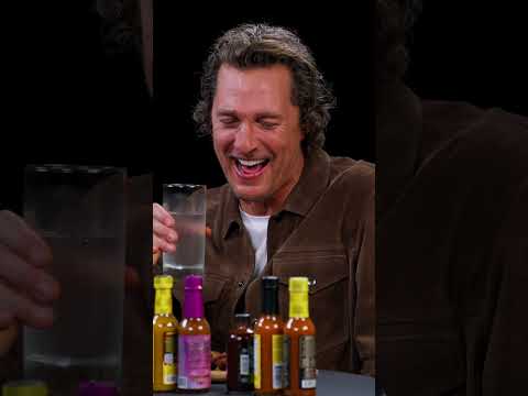 "You sneaky son of a gun!" ๐คฃ Matthew McConaughey on the intricacies of hot sauce hygiene