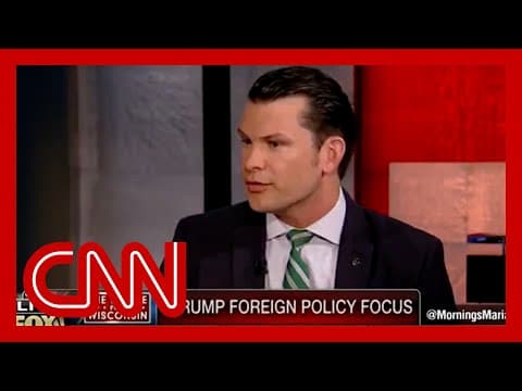 CNN spotlights Hegseth’s past jabs at Trump’s military orders
