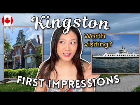 Trip to Kingston 😎 🇨🇦 Princess street, Wolfe island, and an amazing BnB!