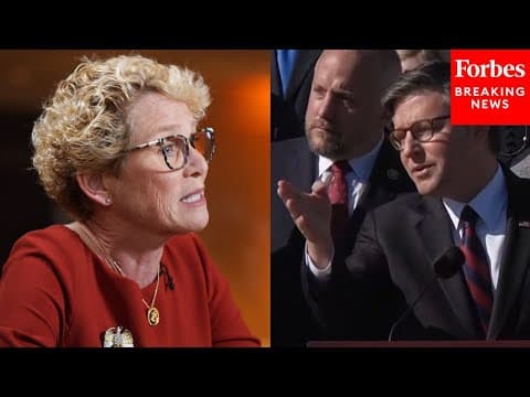 BREAKING NEWS: Speaker Johnson Interrupted By Democrat During Government Shutdown Press Briefing