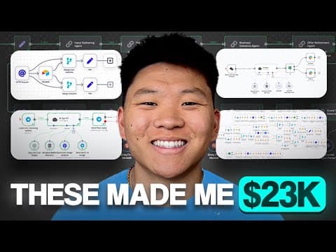 How I Sold These 4 AI Agents for $23,000 (as a beginner)