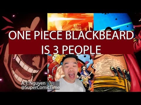 ONE PIECE BLACKBEARD IS 3 DIFFERENT PEOPLE - #anime