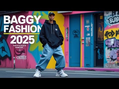 Men’s Baggy Fashion | How to Rock the Oversized Look in 2025 👕🔥