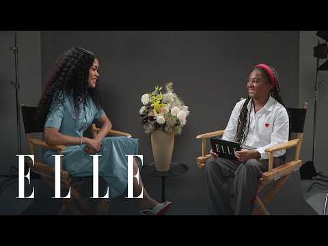 Teyana Taylor on TikTok Dances, Directorial Debut, & 'One Battle After Another' | Tiny Talks | ELLE