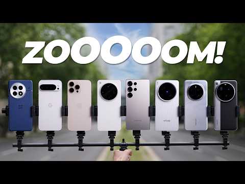 Ultimate ZOOM Test! 8 Flagships - Who Wins the Crown?