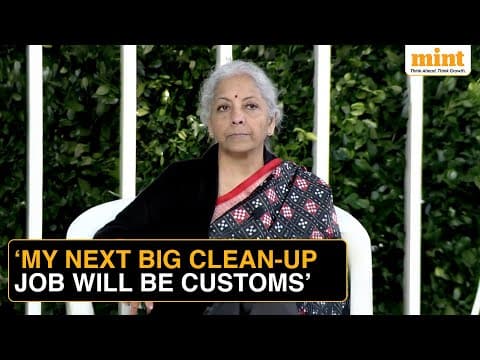 FM Nirmala Sitharaman: Next Up - Major Customs Overhaul After Ending ‘Tax Terrorism’ | HTLS 2025