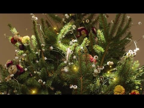 Touring Joely Richardson's Festive London Flat