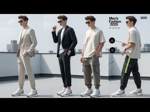 ๐ Menโs Fashion 2025 | Top Trends & Outfit Ideas You Need to Know ๐๐ฅ