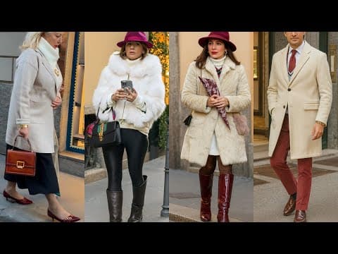 DECEMBER 2025 MILAN STREET STYLE | BEST WINTER OUTFITS | ITALY FASHION INSPIRATION & SHOPPING TRENDS