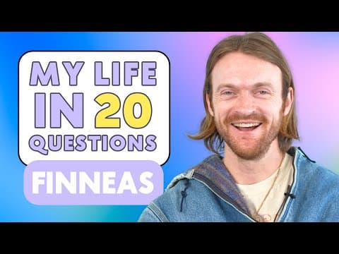 FINNEAS Spills All In 'My Life In 20 Questions'