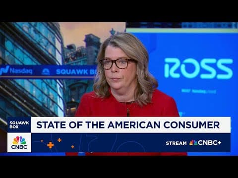 Consumer spending is growing but the pace has slowed, says Bank of America's Liz Everett Krisberg