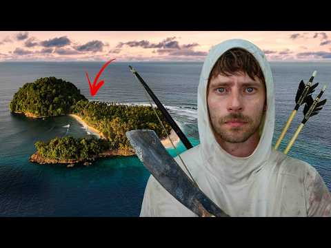 7 Days Solo Survival on Shipwreck Island | No Food, Water, or Shelter