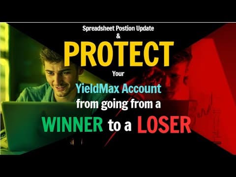 BEST WAY to STAY AHEAD of NAV EROSION... Spreadsheet YieldMax Position UPDATE